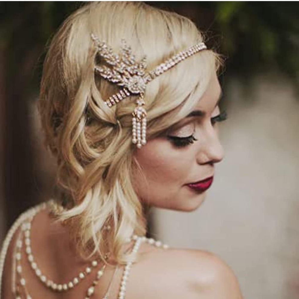 Women’s flapper headpiece- worn once